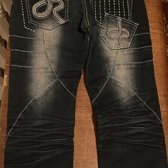 Authentic JRag Industry Famous Denim size 24 Dark Indigo - Picture 7 of 16